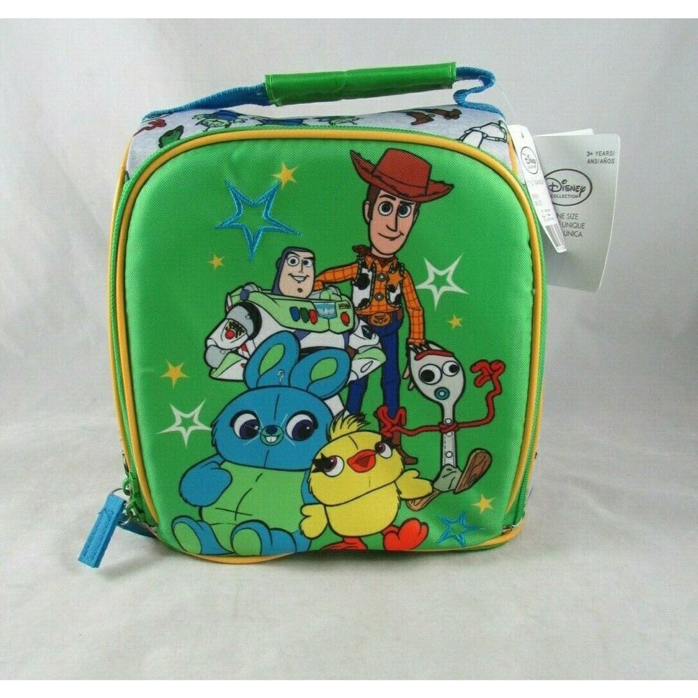 Disney Pixar Toy Story 4 Soft Sided Lunchbox Buzz Woody Forky Duke NEW NWT